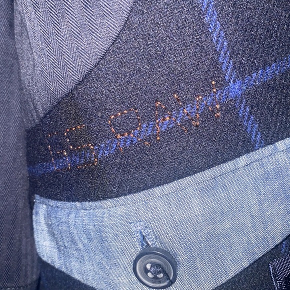 G-STAR RAW Wool Varve Blazer Hunt Check Size L NWT - Picture 10 of 12